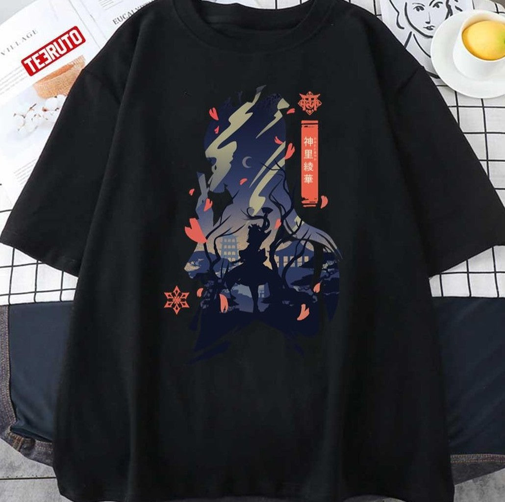 Ayaka Kamisato Genshin Impact Art Unisex T-Shirt