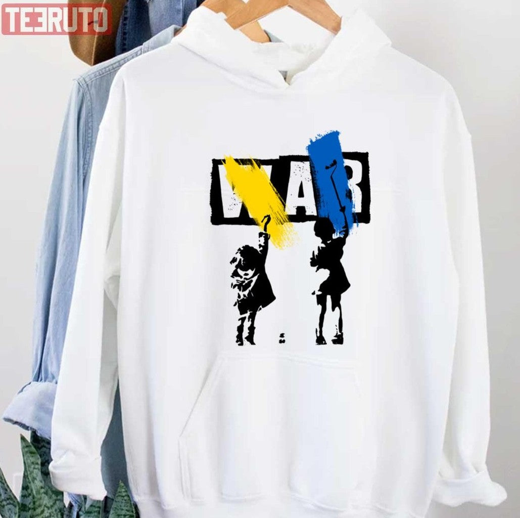 Stop The War Kids Are Painting Unisex T-Shirt