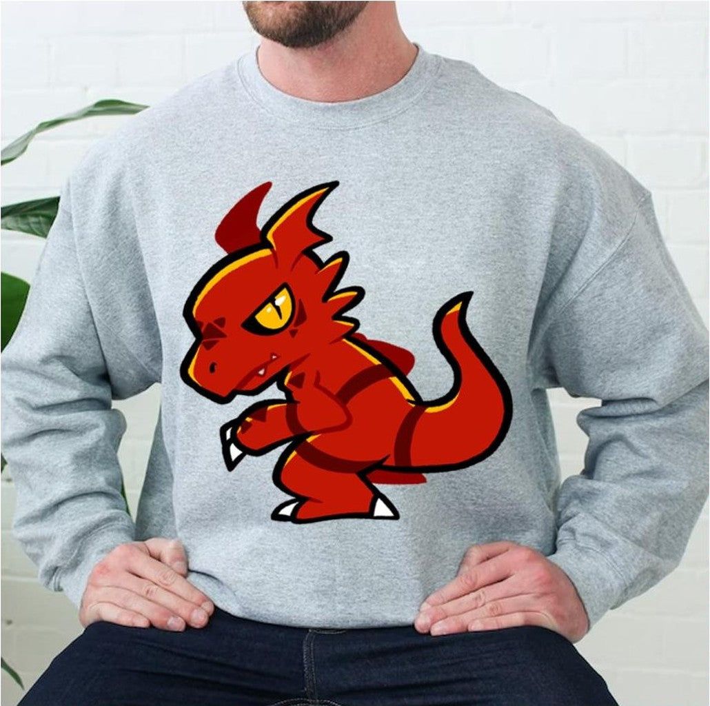Baby Design Of Guilmon Digimon Unisex Sweatshirt