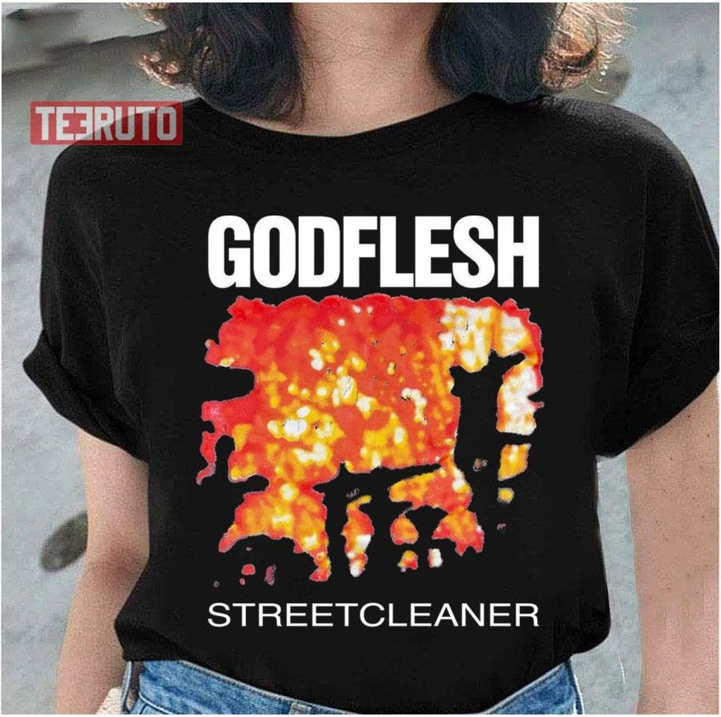 The Burned Street Goldflesh Art Unisex Sweatshirt