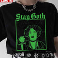 Stay Goth Graphic Halloween Unisex T-Shirt