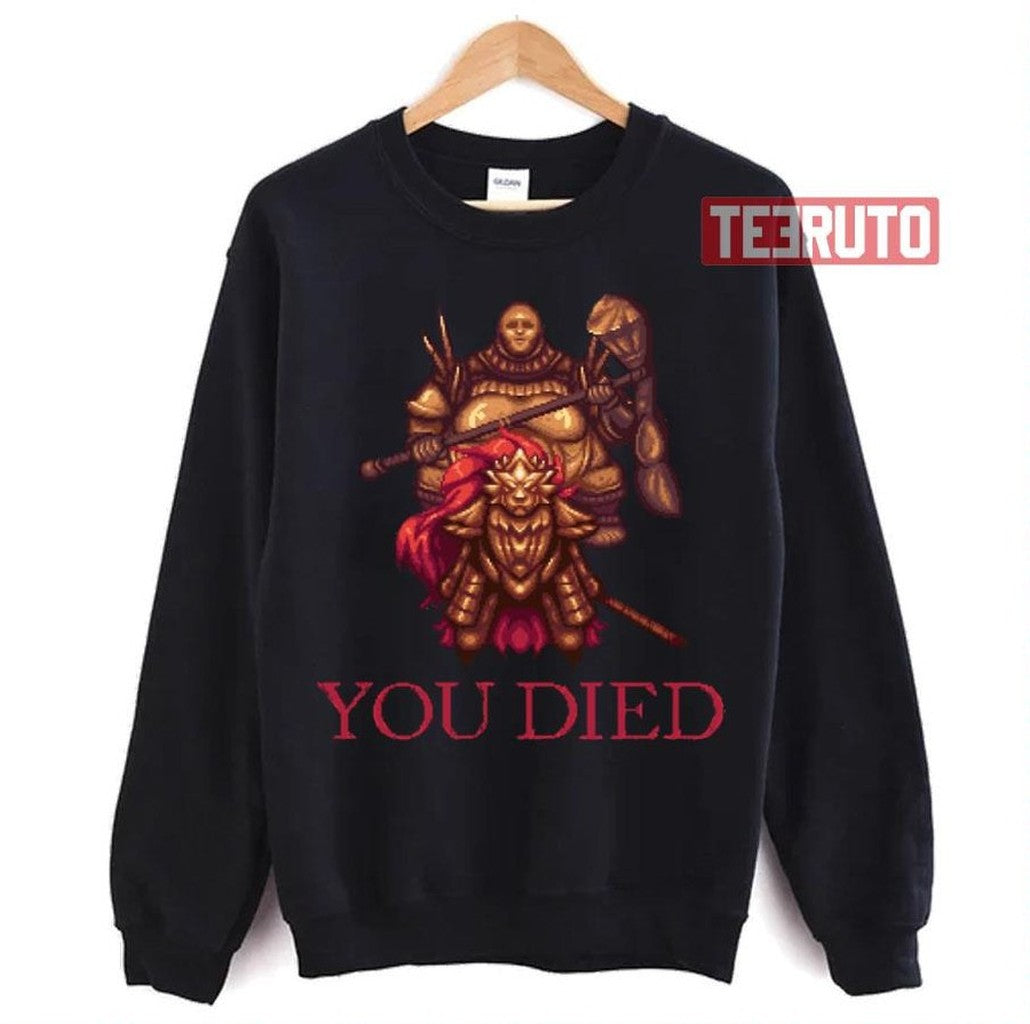Pixel Ornstein &amp; Smough Dark Souls Unisex T-Shirt