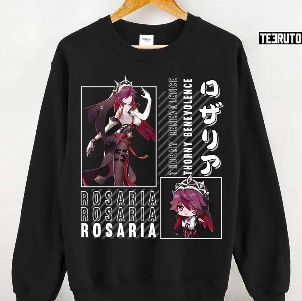 Rosaria Thorny Benevolence Genshin Impact Unisex T-Shirt -