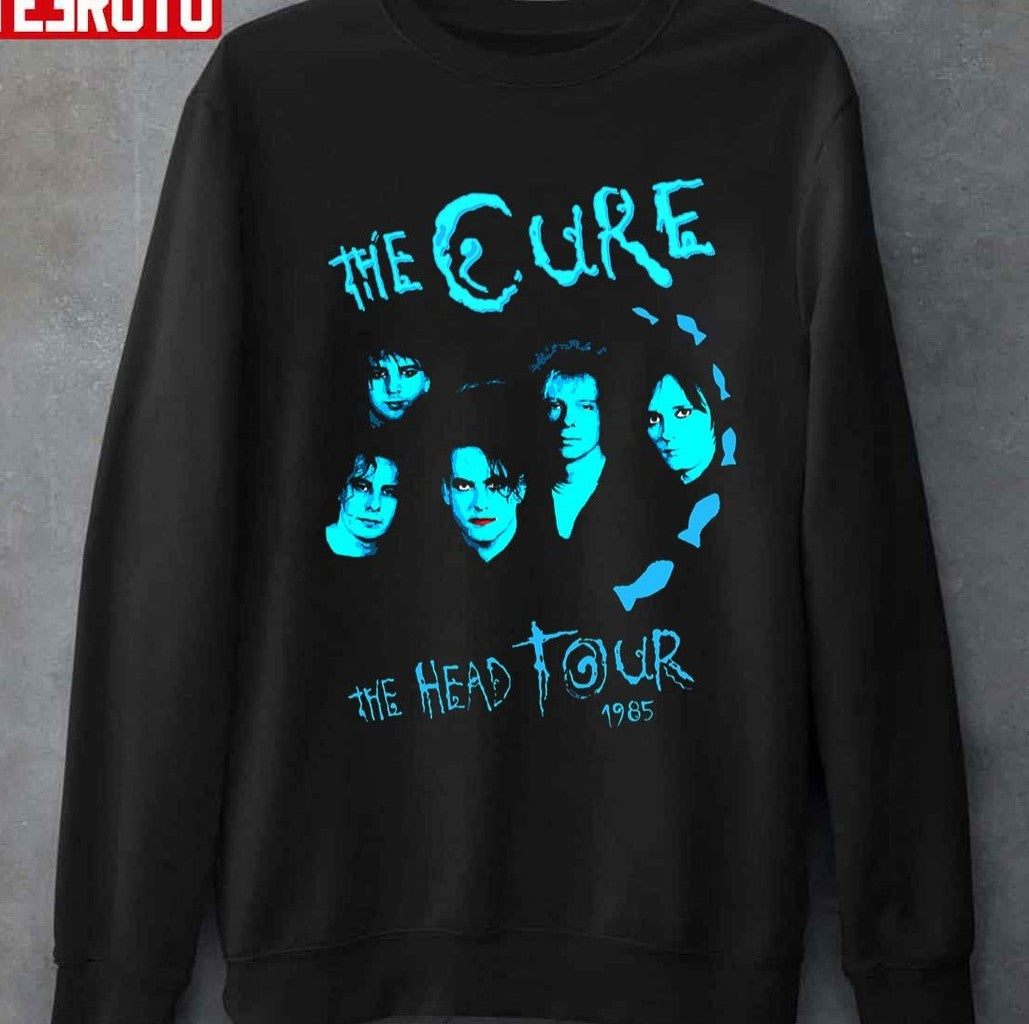 The Head Tour 1985 The Cure Rock Band Vintage Design Unisex T-shirt
