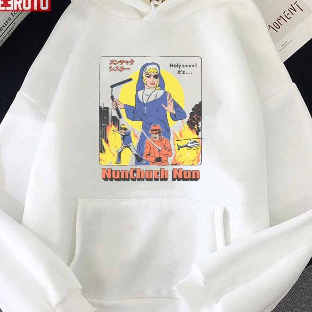Nunchuck Nun Cool Art Unisex T-Shirt Unisex T-Shirt