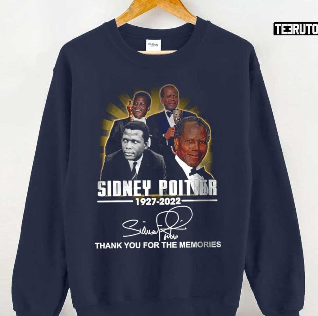 Rip Sidney Poitier 1927 2022 Thank You For The Memories Unisex T-Shirt