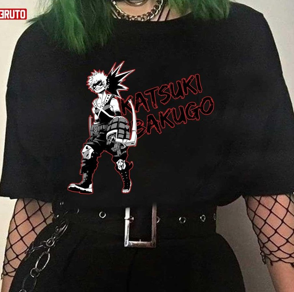 Bakugo Boku No Hero Academia 3 Art Unisex T-shirt