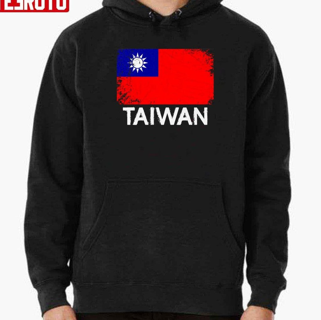 Taiwanese Flag Design Vintage Made In Taiwan Unisex T-Shirt