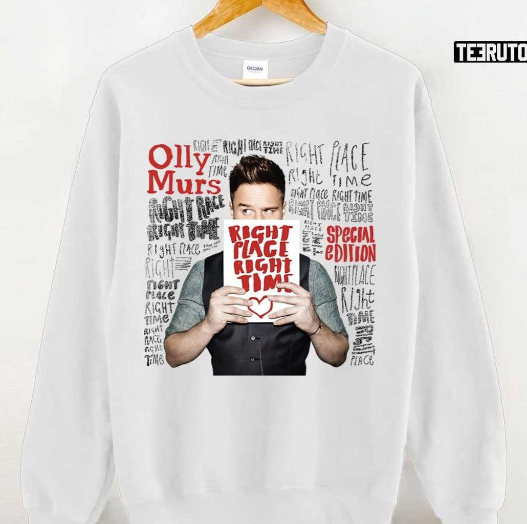 Right Place Right Time Olly Murs Unisex T-shirt