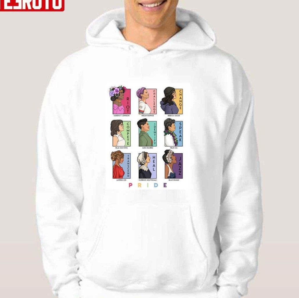 She Series Pride Collage Unisex Hoodie