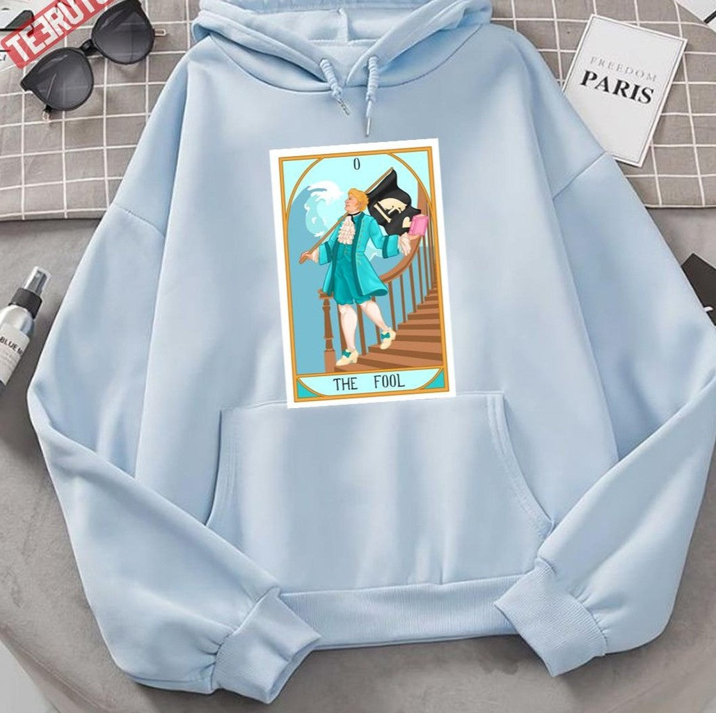 The Fool Stede Bonnet Our Flag Means Death Tarot Unisex Hoodie