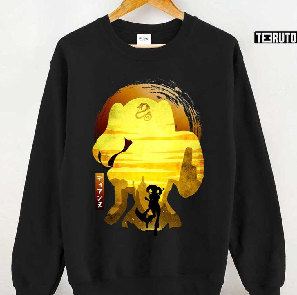 Seven Deadly Sins Minimalist Silhouette Diane Unisex T-Shirt