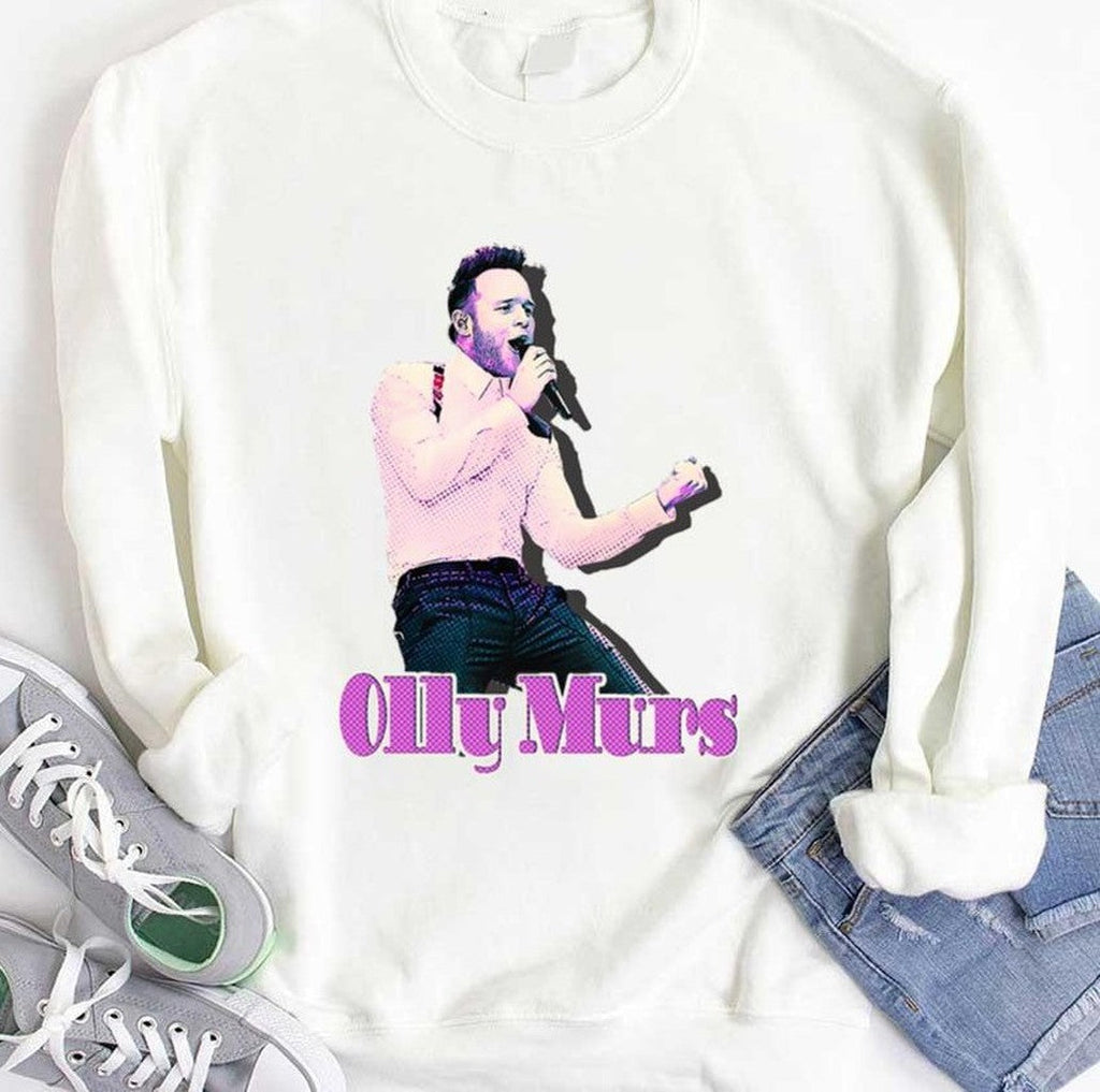 Singer Olly Murs Retro Art Unisex T-shirt