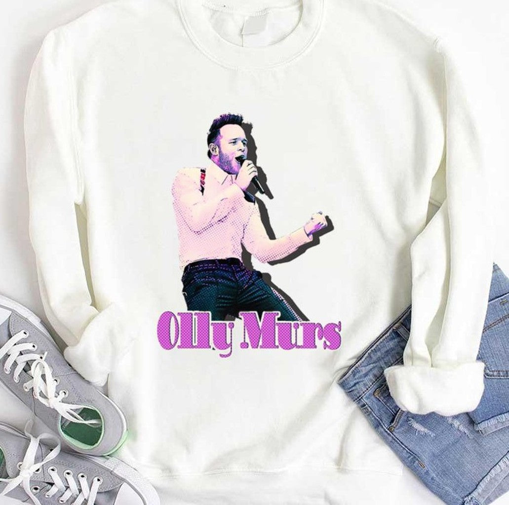 Singer Olly Murs Retro Art Unisex T-shirt