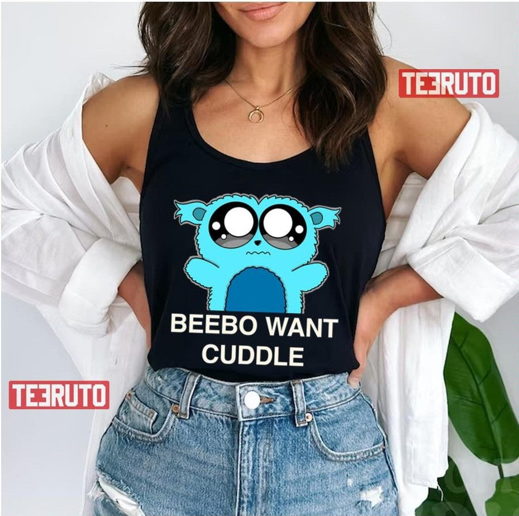 Beebo Want Cuddle Trails Of Cold Steel Unisex Tank Top