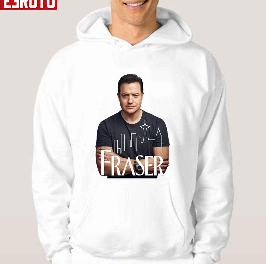 Portrait Of Brendan Fraser Unisex T-Shirt