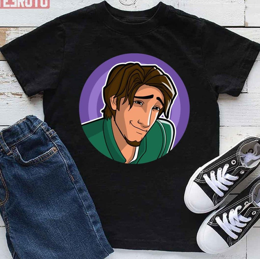 Smolder Flynn Funny Character In Tangled Flynn Rider Unisex T-Shirt