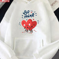 Be Mine Valentine's Day Hearts Unisex Hoodie