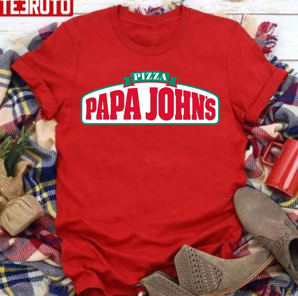 Papa Johns Logo Design Unisex Sweatshirt