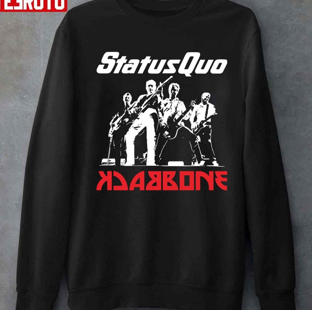Back Bone Status Quo Band Unisex T-shirt