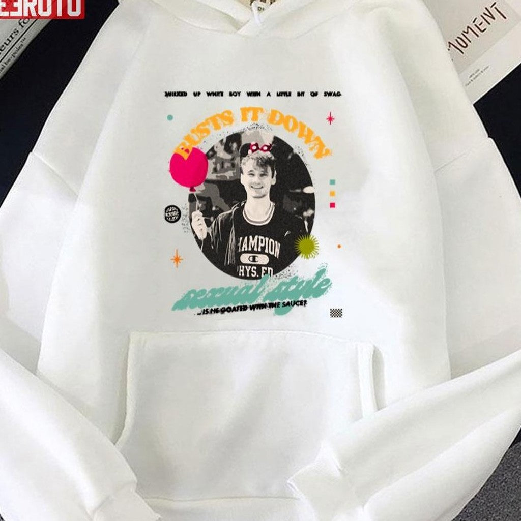 Quirked Up White Boy Busts It Down Unisex T-Shirt