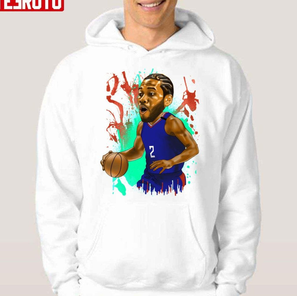 Basketball Player Chibi Fanart Kawhi Leonard Unisex T-Shirt