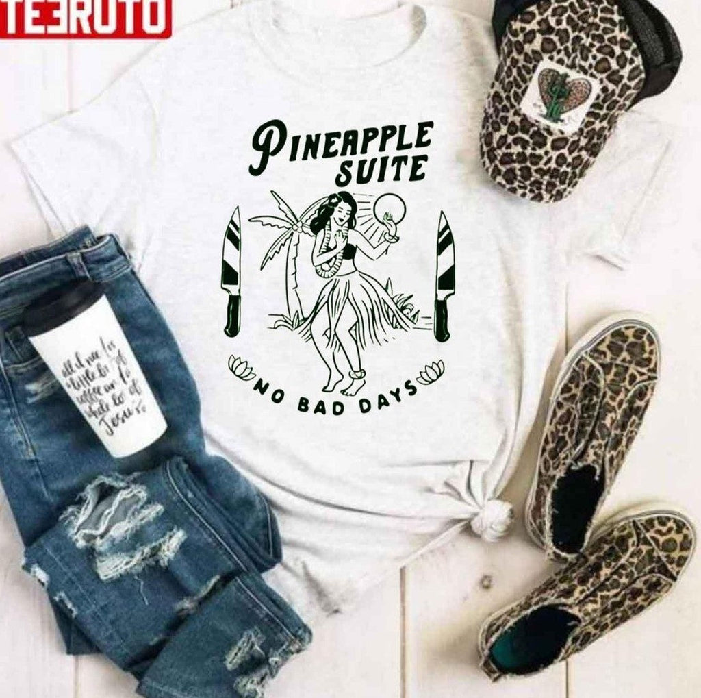 Pineapple Suite No Bad Days Jennifer Coolidge Unisex Hoodie
