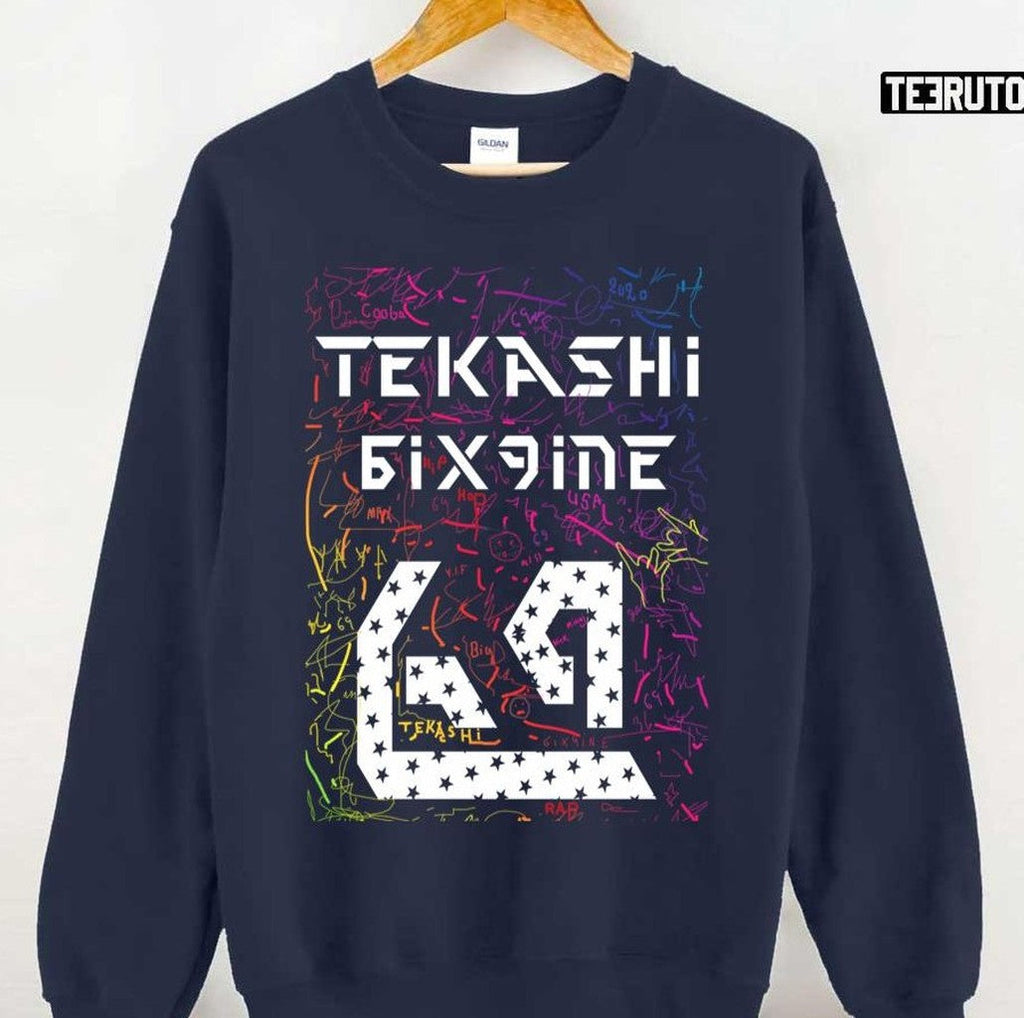 Tekashi 6ix9ine 69 Bed Unisex Sweatshirt