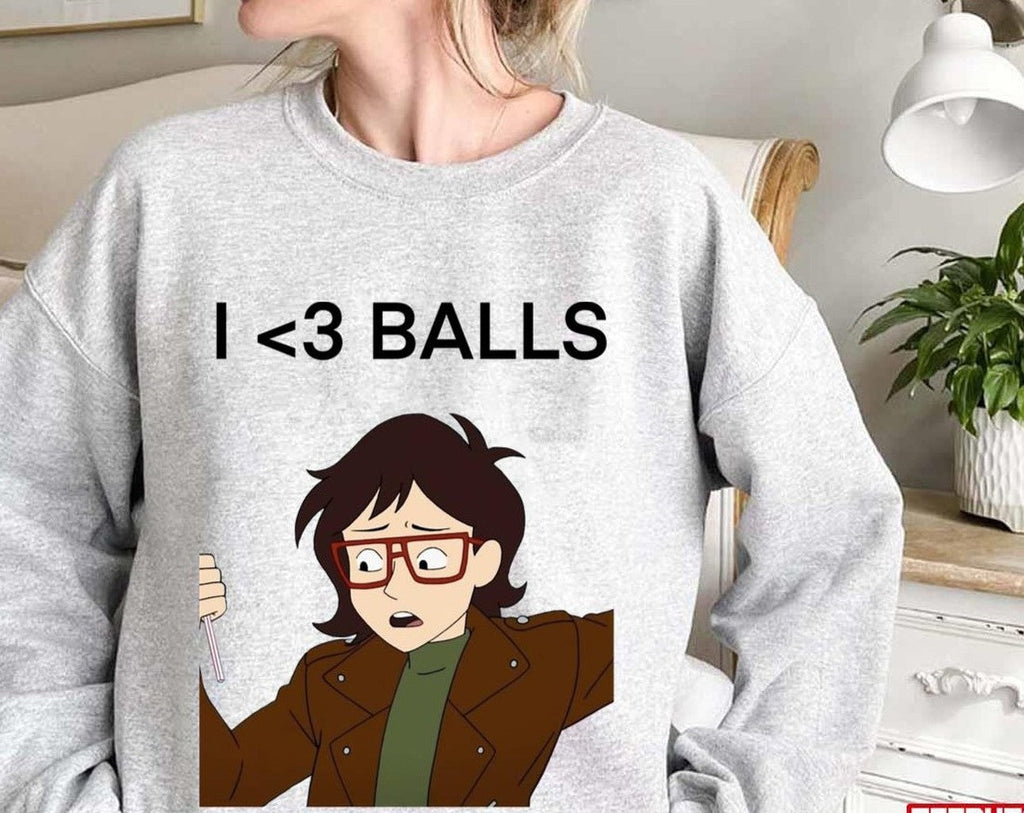 Ryans Daily Affirmations The Electric Boogaloo I Love Balls Ryan Akagi Infinity Train Unisex Sweatshirt