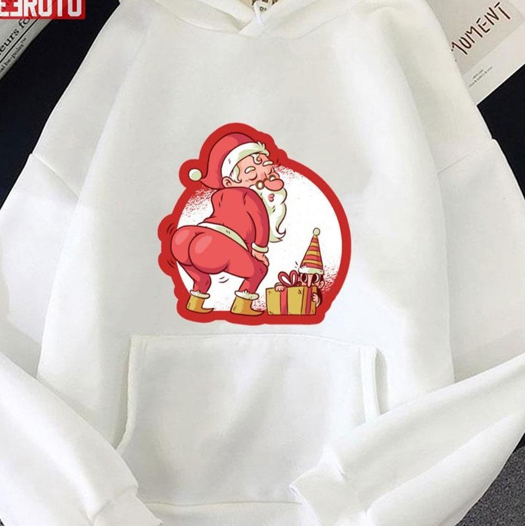 Santa Booty Funny Christmas Unisex Sweatshirt