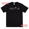 Bartender Heartbeat Funny Design Unisex T-Shirt