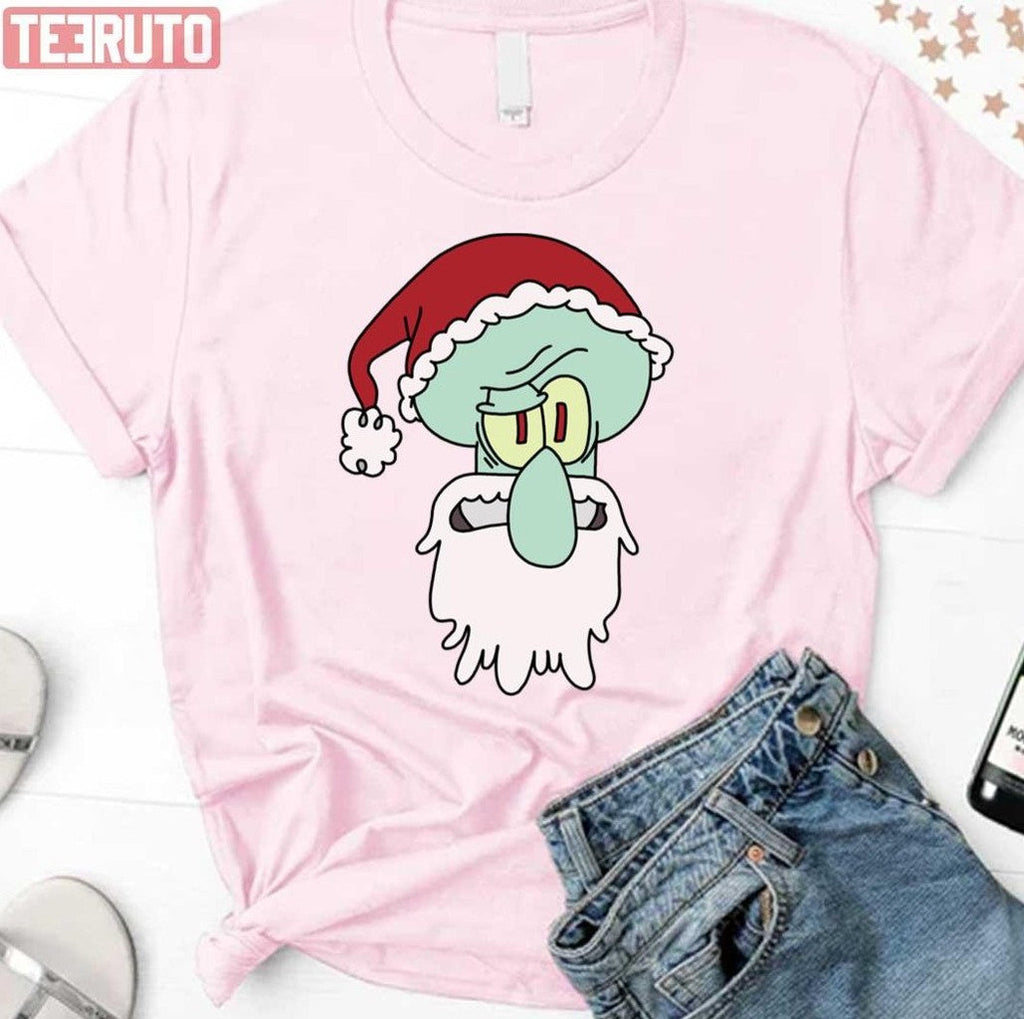 Spongebob Christmas Art Halloween Unisex T-Shirt
