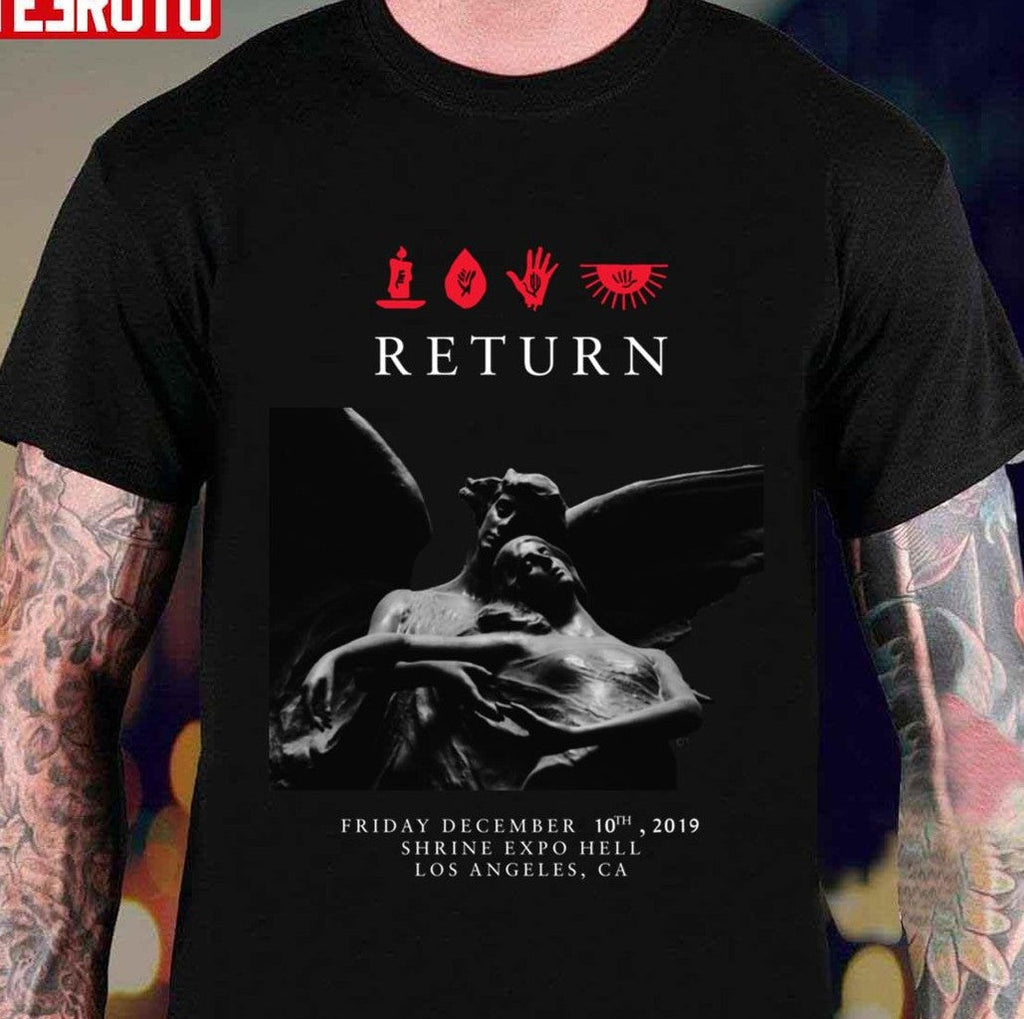 Best Of Angel Romance Return My Chemical Romance LA 2019 Unisex T-shirt