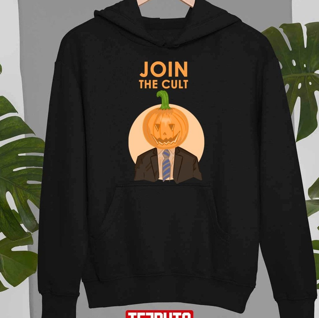 Pumpkin Head Dwights Halloween Unisex T-Shirt