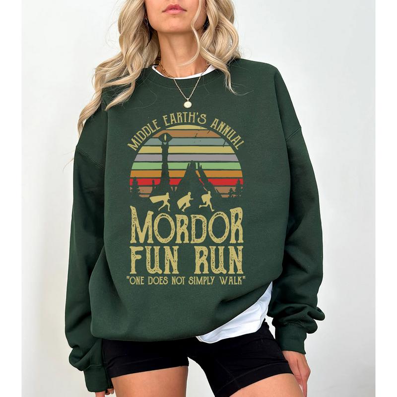 Fun Run LOTR T Shirt Hoodie Sweatshirt Sweater