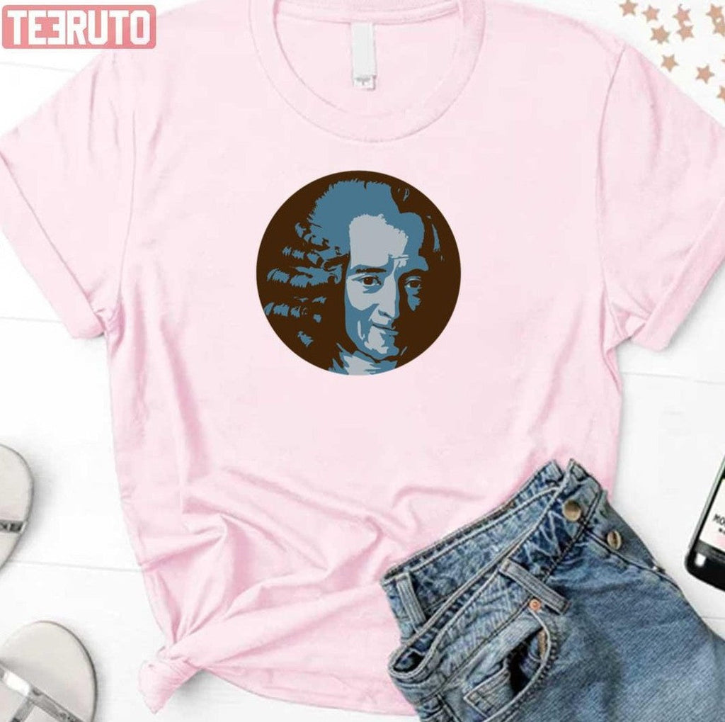 Round Design Voltaire Unisex T-Shirt