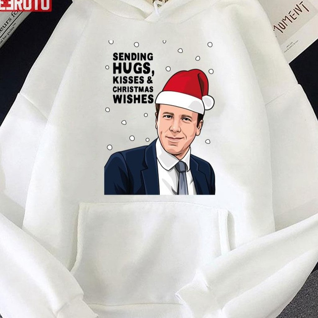 Sending Hugs Matt Hancock Christmas Jumper Unisex Sweatshirt