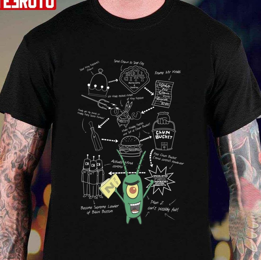 Plankton's Plan Z Spongebob Unisex Hoodie