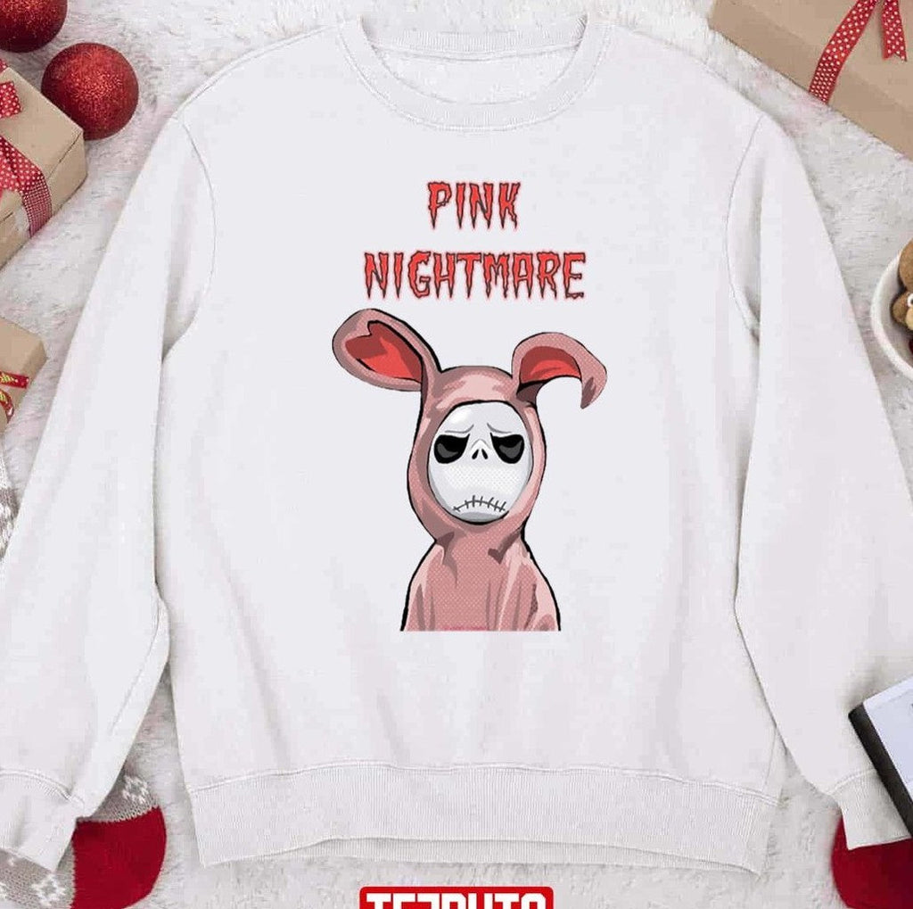 Pink Nightmare Before Christmas Unisex Sweatshirt