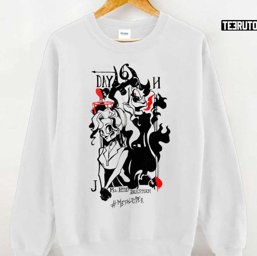 Mz Hyde Inspired By Halestorm Metaltober Day 6 Unisex Sweatshirt