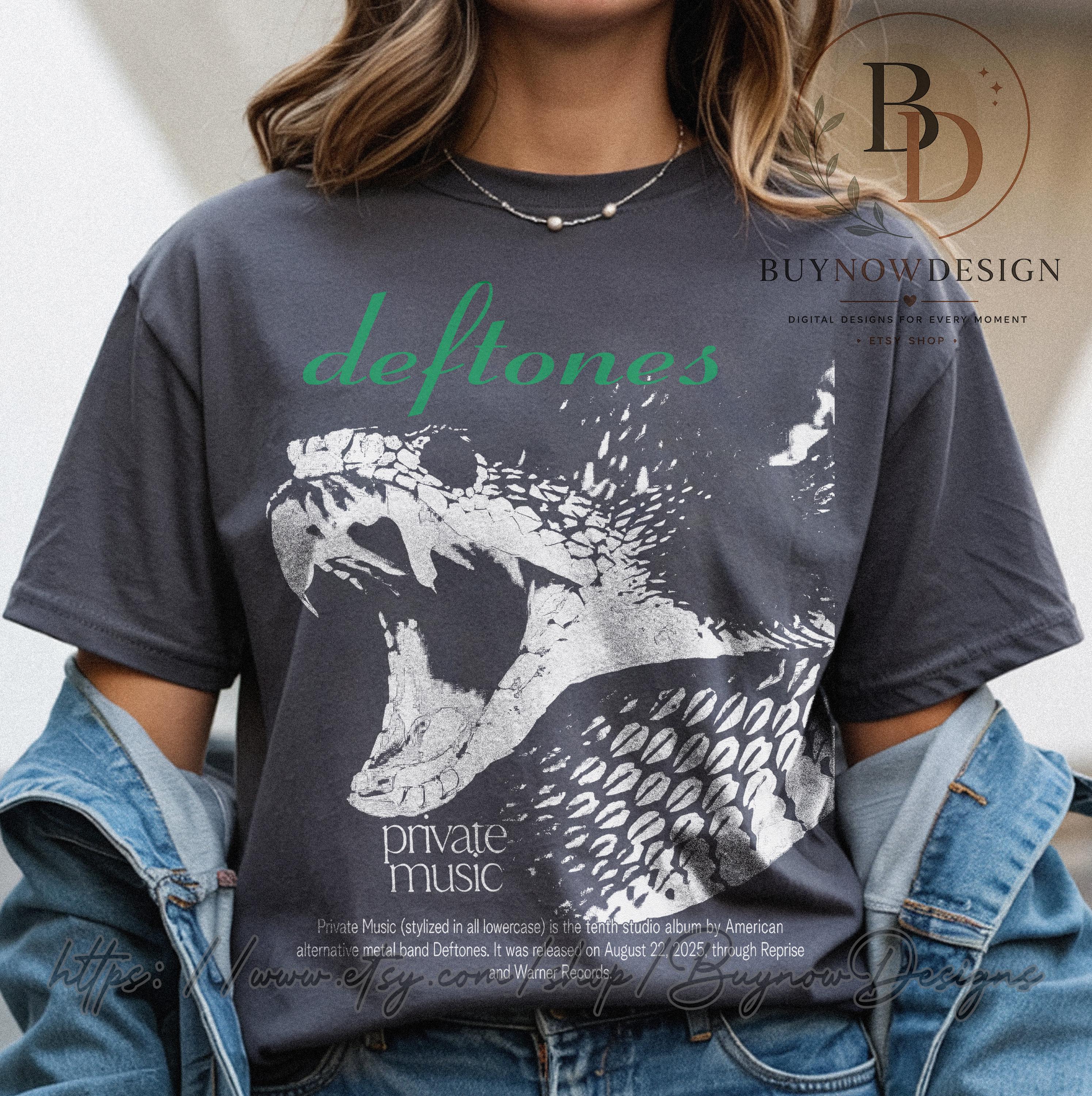 Deftones Snake Comfort Colors Vintage Band Unisex T-shirt, Sweatshirt, Hoodie (3)