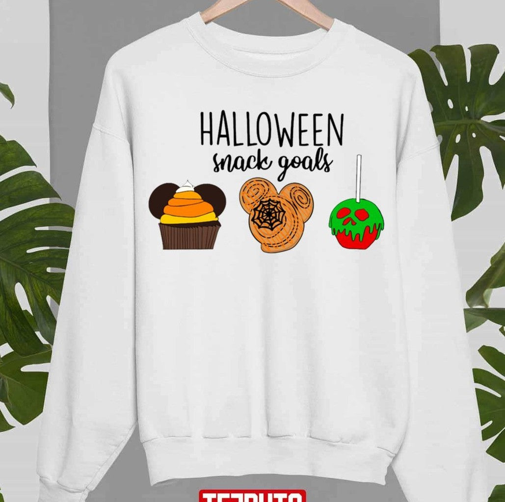 Snack Goals Halloween Unisex Sweatshirt