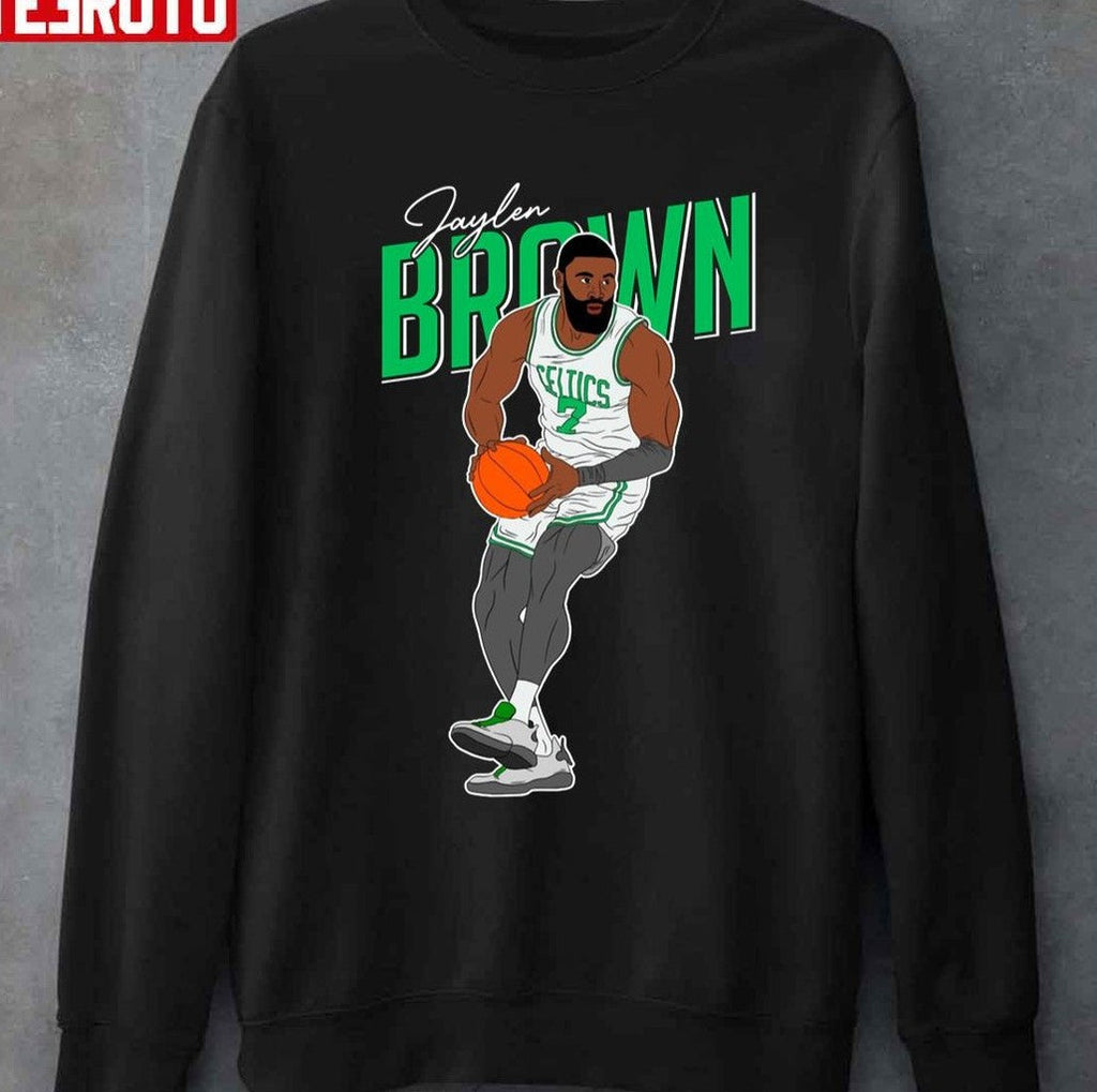 Professional Basketball Player Jaylen Brown Basket Unisex T-Shirt