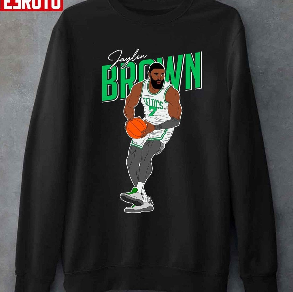 Professional Basketball Player Jaylen Brown Basket Unisex T-Shirt