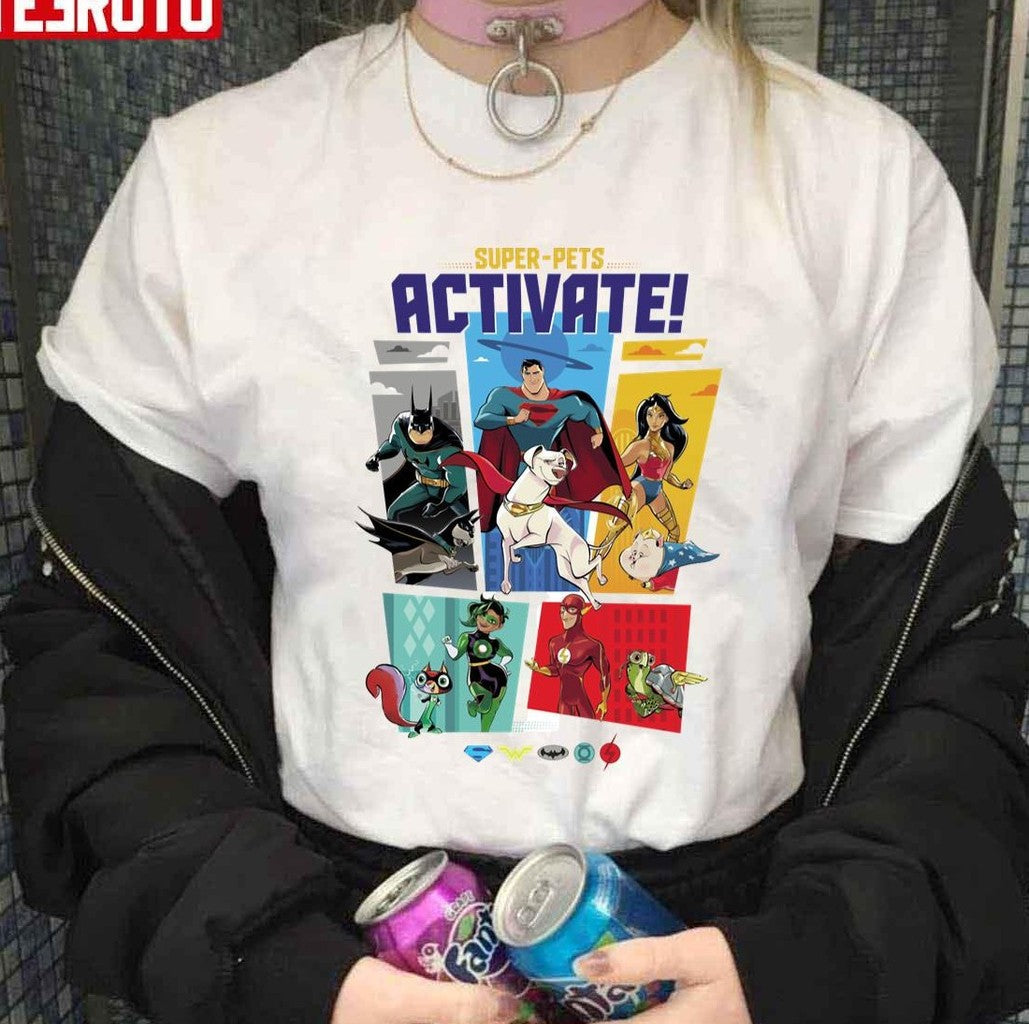 Super Dc League Of Super-Pets Unisex T-Shirt