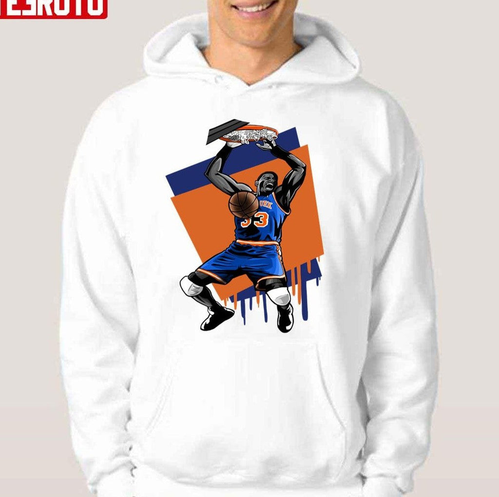 Nba Legends Patrick Ewing The Dunk Unisex Hoodie