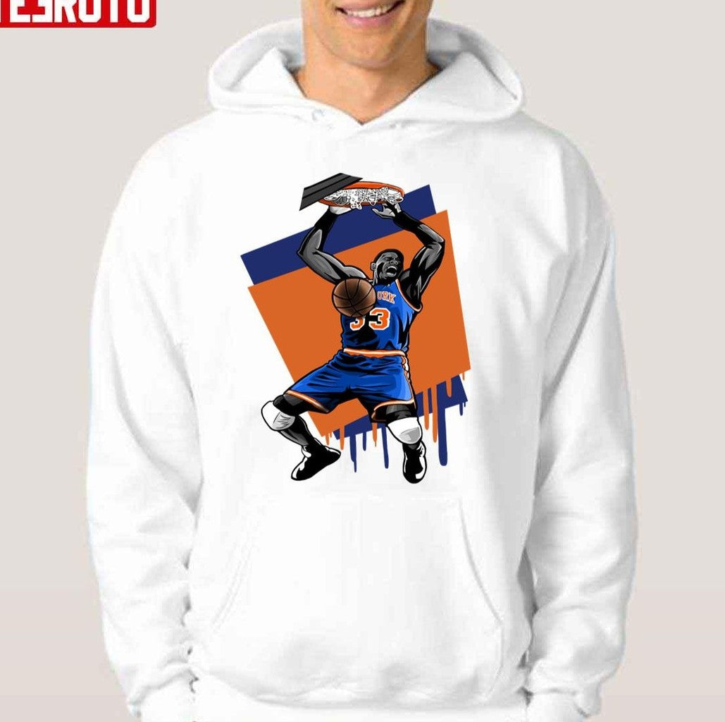 Nba Legends Patrick Ewing The Dunk Unisex Hoodie