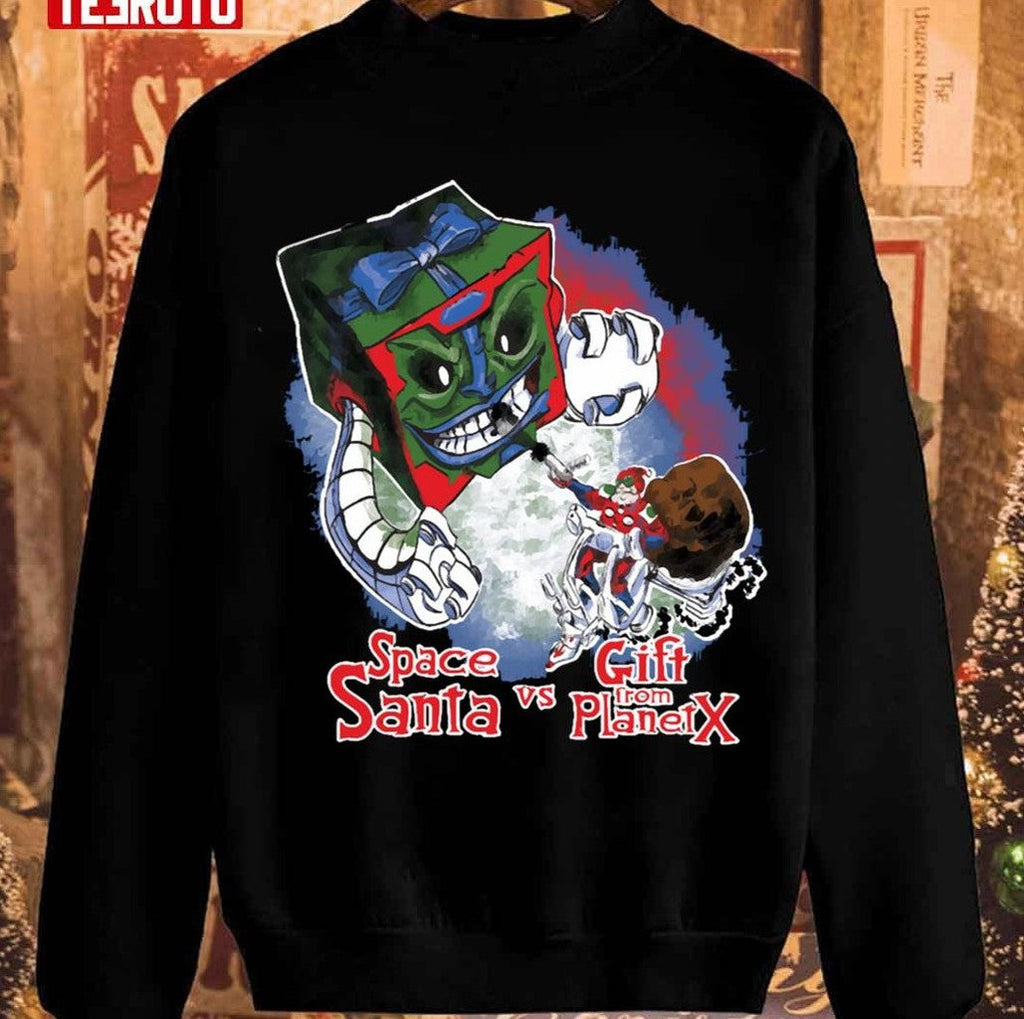 Space Santa Christmas 2023 Unisex Sweatshirt