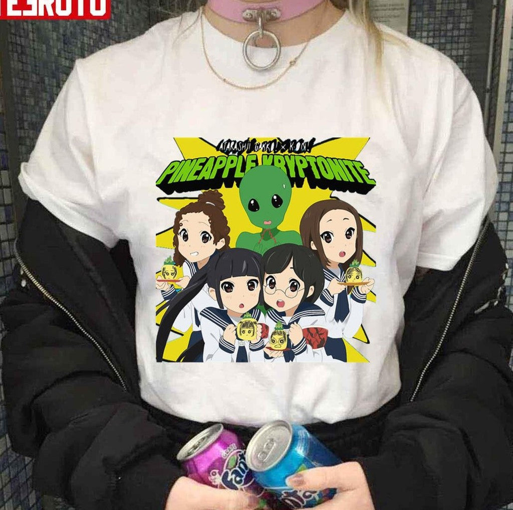 Pineapple Kryptonite Atarashii 88 Gakko Merch Unisex T-shirt