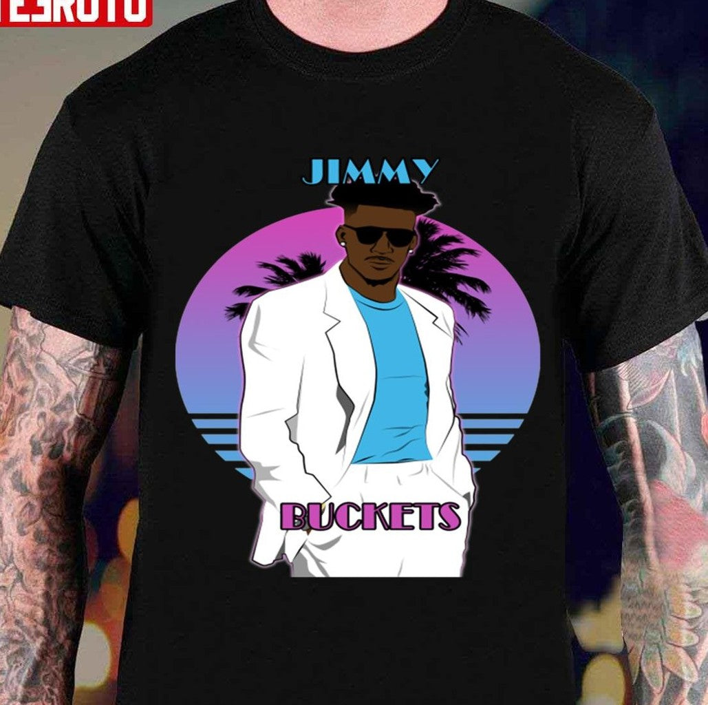 Retro Hawaii Vibes Jimmy Butler Miami Vice Unisex T-shirt